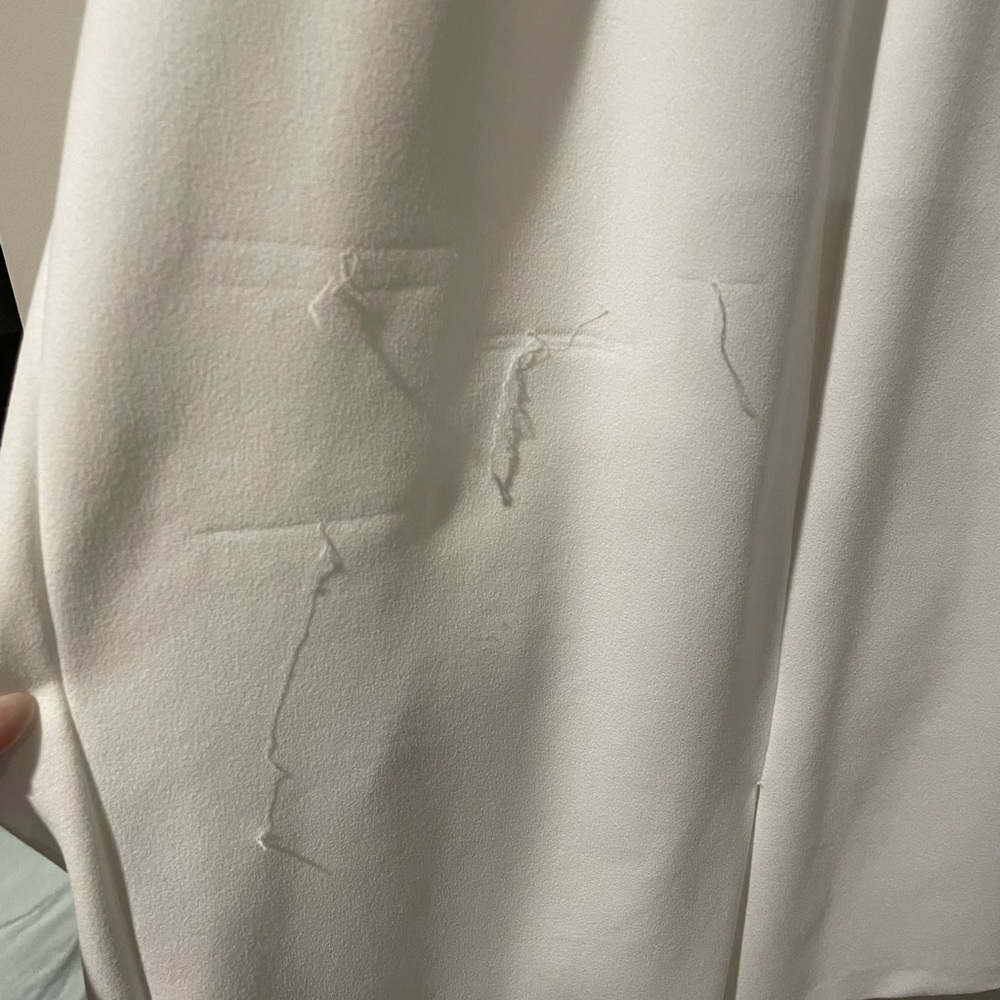 Betsy& Adam white dress - Picture 4 of 6